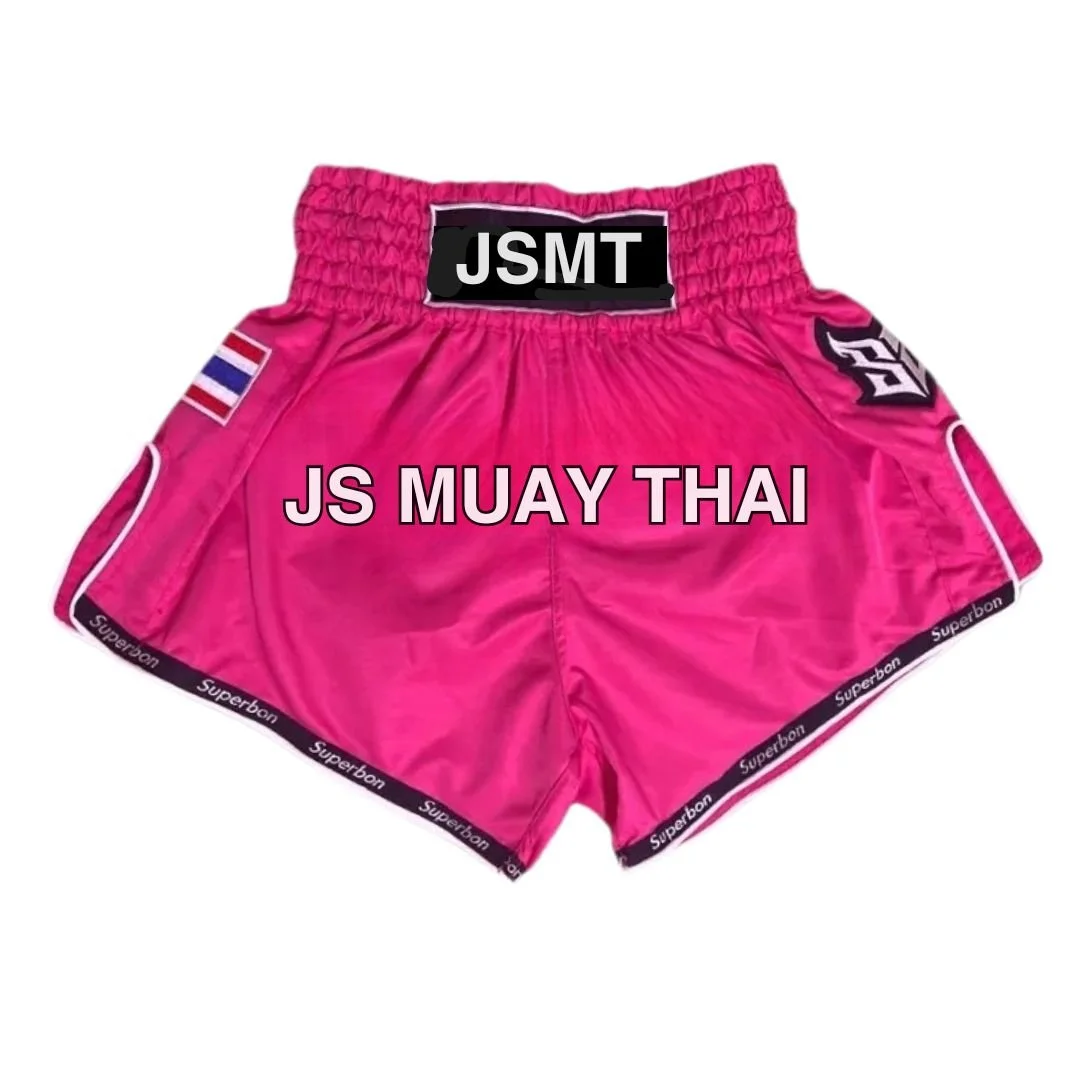 JS Muay Thai Shorts (Pink)