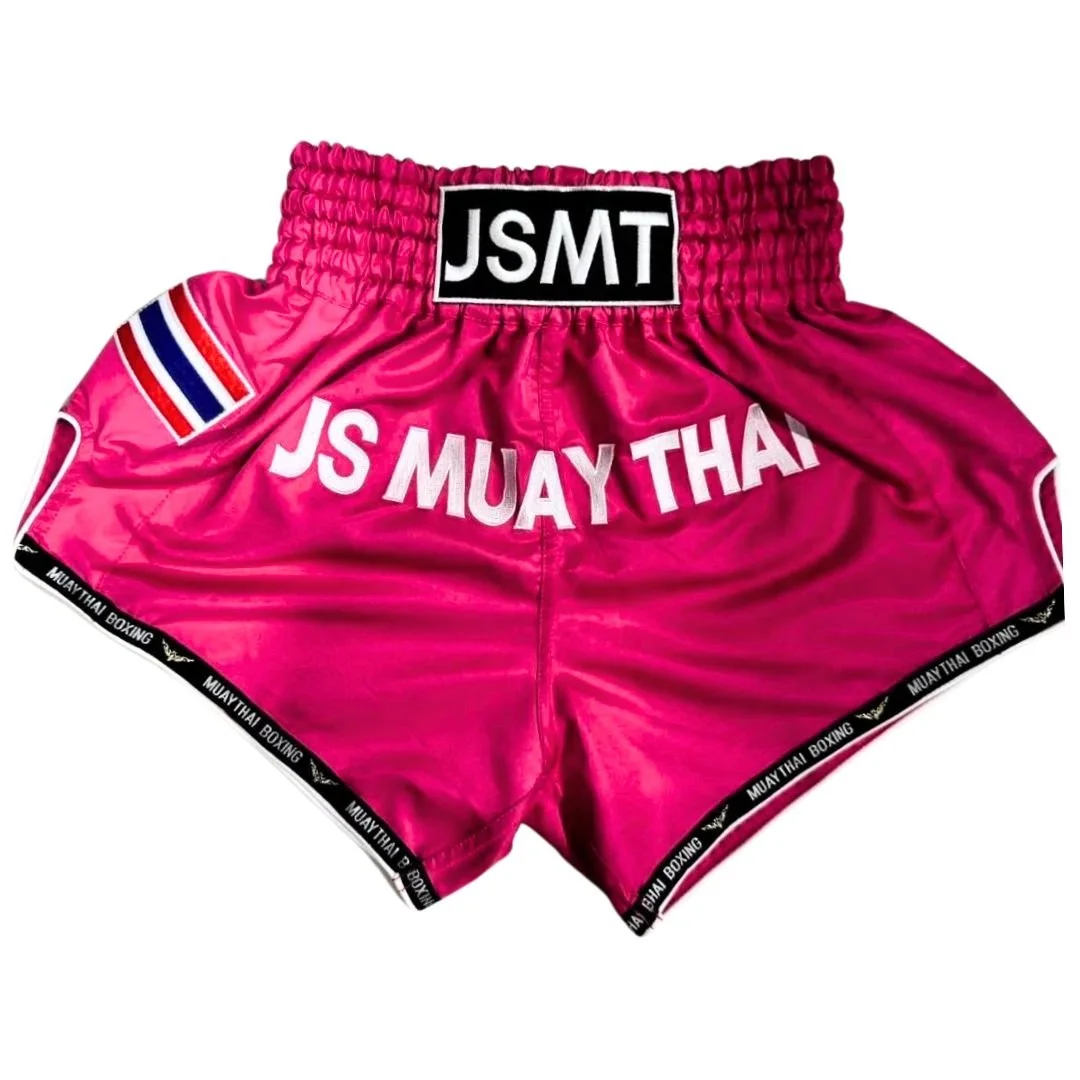 JS Muay Thai Shorts (Pink) - Image 2